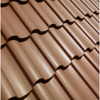 Металлочерепица Arcelor Mittal (Германия). Толщина 0,5 мм. Покрытие матовое