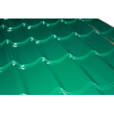 Металлочерепица Вьетнам. Толщина 0,4 мм. Покрытие глянцевое