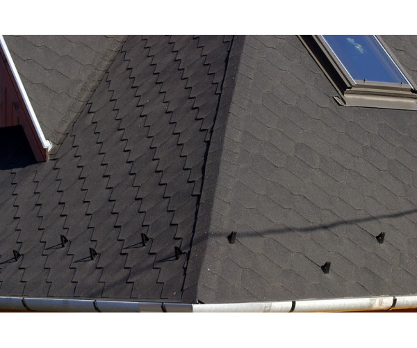 Битумная черепица IKO Armoshield plus 01 BLACK