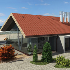 Битумная черепица IKO Armoshield plus 20 TILE RED ULTRA