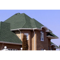 Битумная черепица IKO Armoshield plus 23 AMAZON GREEN ULTRA