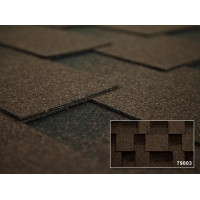 Битумная черепица Kerabit Квадро спелый каштан