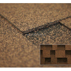 Битумная черепица Kerabit Квадро янтарный Битумная черепица Kerabit Квадро янтарный