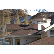 Битумная черепица IKO Armoshield plus 27 DUAL BROWN ULTRA