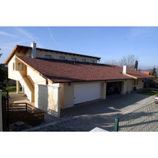 Битумная черепица IKO Armoshield plus 34 FLAMING RED ULTRA