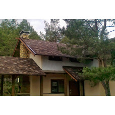 Битумная черепица Акваизол Акцент Горячий шоколад Битумная черепица Акваизол Акцент Горячий шоколад