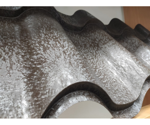 Металлочерепица Thyssen Krupp MgZn Кристал (Германия). Толщина 0,5 мм. Покрытие матовое