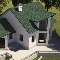 Битумная черепица IKO Armourglass plus 03 amazon green