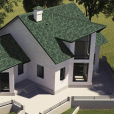 Битумная черепица IKO Armourglass plus 03 amazon green