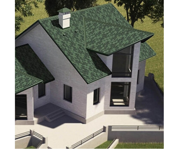 Битумная черепица IKO Armourglass plus 03 amazon green