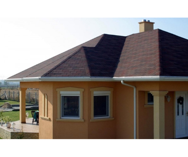 Битумная черепица IKO Armourglass plus 07 dual brown