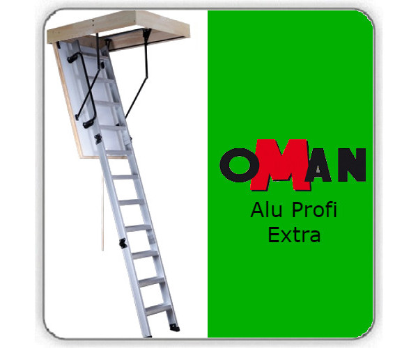 Чердачная лестница OMAN ALUPROFI EXTRA