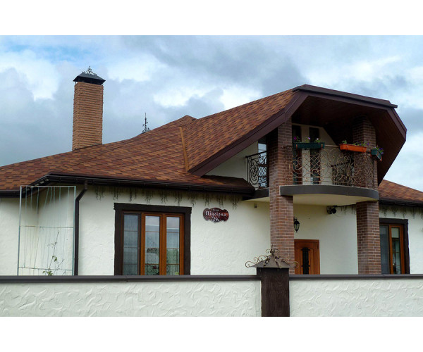 Битумная черепица Акваизол Акцент Синай