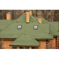 Битумная черепица Акваизол Мозайка Альпийский луг