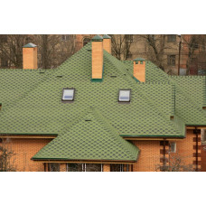 Битумная черепица Акваизол Мозайка Альпийский луг Битумная черепица Акваизол Мозайка Альпийский луг