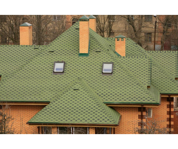 Битумная черепица Акваизол Мозайка Альпийский луг