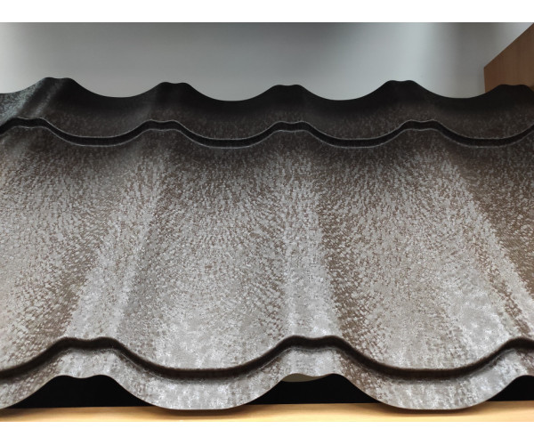 Металлочерепица Ruukki (Финляндия). Толщина 0,5 мм. Покрытие матовое