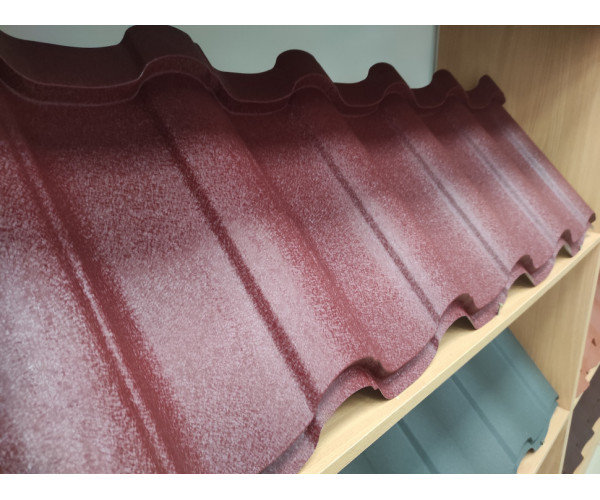 Металлочерепица Voestalpine Кристалл (Австрия). Толщина 0,5 мм. Покрытие матовое