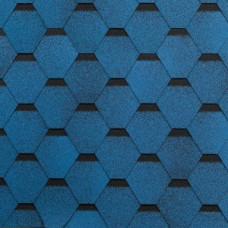 Битумная черепица Технониколь Shinglas Комфорт Авокадо Синий