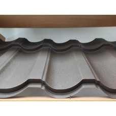 Металлочерепица Kosice (Словакия). Толщина 0,5 мм. Покрытие матовое