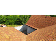 Битумная черепица Акваизол Мозайка Теплый Воск