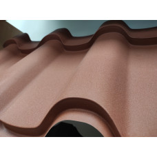 Металлочерепица Ferrogal (Турция). Толщина 0,45 мм. Покрытие матовое
