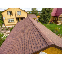 Битумная черепица DOCKE DRAGON Карамель