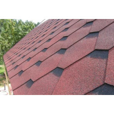 Битумная черепица Технониколь Shinglas Оптима Красный