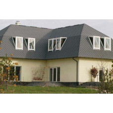 Битумная черепица Технониколь Shinglas Оптима Серый