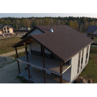 Битумная черепица DOCKE Генуя Зрелый каштан