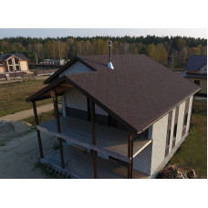 Битумная черепица DOCKE Генуя Зрелый каштан