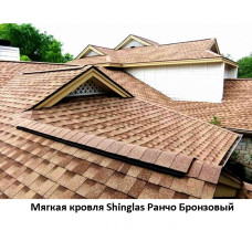 Битумная черепица Технониколь Shinglas Ранчо Бронзовый