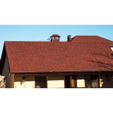 Битумная черепица IKO Superglass 55 Riviera Red