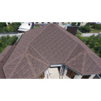 Битумная черепица DOCKE Генуя Кунжут Битумная черепица DOCKE Генуя Кунжут