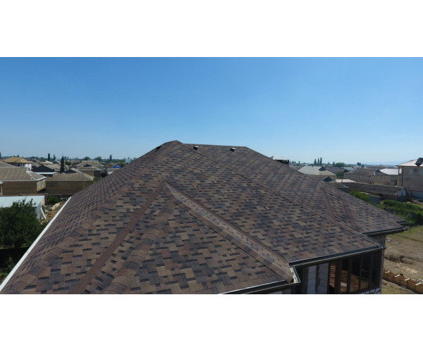 Битумная черепица DOCKE Генуя Трюфель Битумная черепица DOCKE Генуя Трюфель