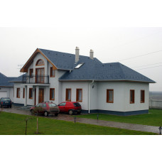 Битумная черепица IKO Superglass biber 15 Marine Blue