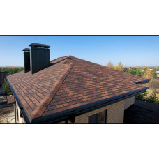 Битумная черепица DOCKE Женева Кофе