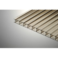 Сотовый поликарбонат Plastilux Ultramarin Good-Plast 10 мм (прозрачный)