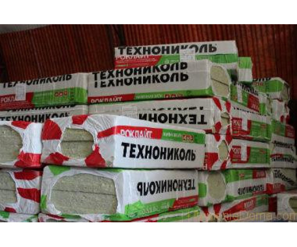 Утеплитель Технониколь Роклайт (30 кгм.куб) 1200*600*50 мм (5,76 м.кв. упаковка)