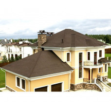 Битумная черепица KATEPAL Classik KL Коричневый