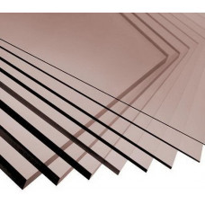 Монолитный поликарбонат Soton Solid 4 мм (бронза)