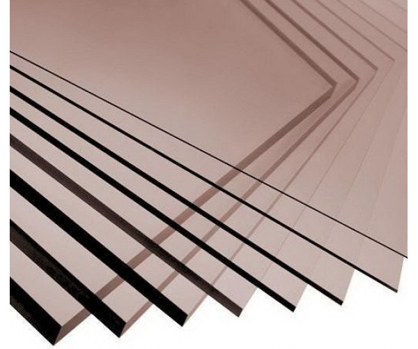 Монолитный поликарбонат Soton Solid 4 мм (бронза)