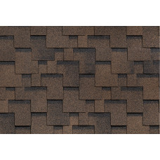 Битумная черепица Технониколь Shinglas Финская Аккорд Коричневый