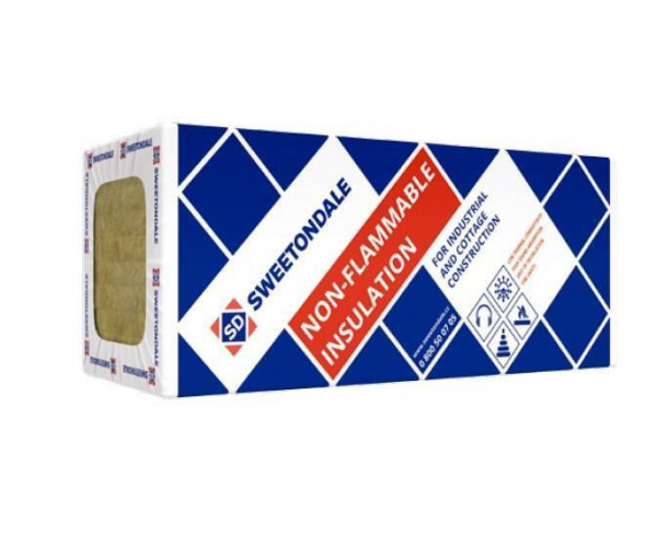 Утеплитель Технониколь Техновент Стандарт (80 кгм.кв) 1200*600*50 мм (4,32 м.кв.)