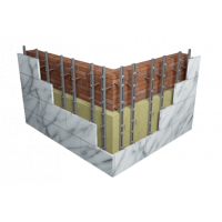 Утеплитель Технониколь Техновент Стандарт (80 кгм.кв) 1200*600*100 мм (2,16 м.кв.)