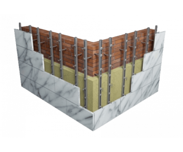 Утеплитель Технониколь Техновент Стандарт (80 кгм.кв) 1200*600*100 мм (2,16 м.кв.)