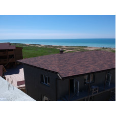 Битумная черепица DOCKE Саппоро Зрелый каштан