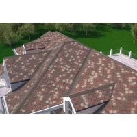 Битумная черепица KATEPAL FORTE Тибет