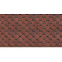 Битумная черепица Технониколь Shinglas Финская Соната Красный