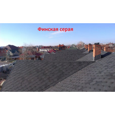 Битумная черепица Технониколь Shinglas Финская Соната Cерый